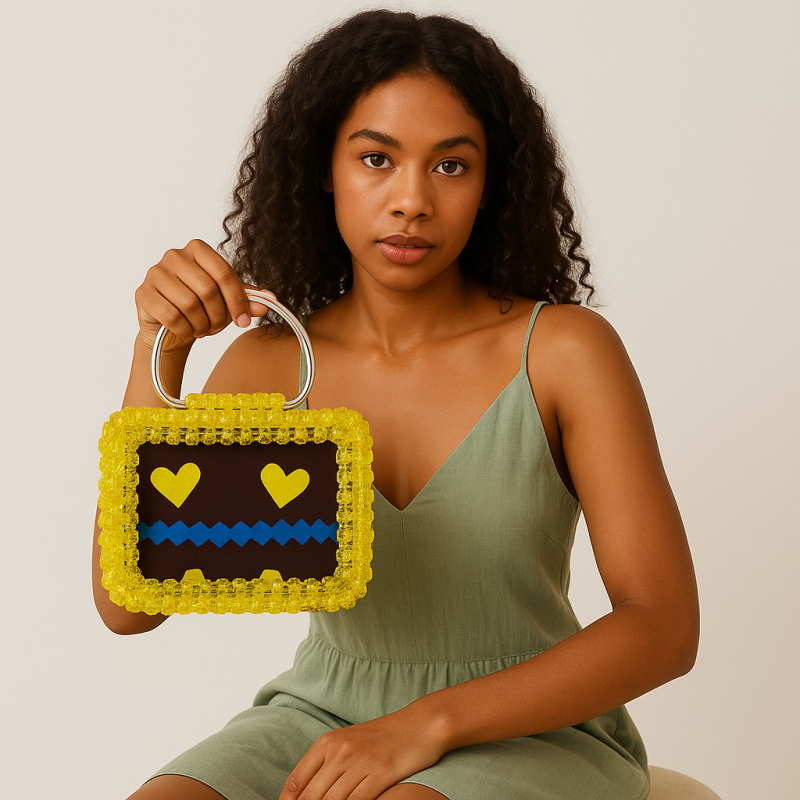 Sunny Love – Sac en perles fait main | Blessing and Joyce