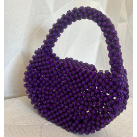 Chloe Spinelle Violetta - Sac de Soirée en Perles
