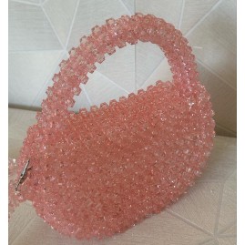 Chloe Pêche - Sac de Soirée en Perles