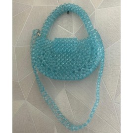 Sac en perle fait main Chloé Saphir